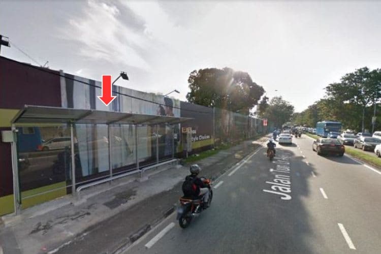 5 Panel Bus Shelter Billboard at Jalan Tun Dr. Awang, Bayan Lepas, Penang (5 panels)