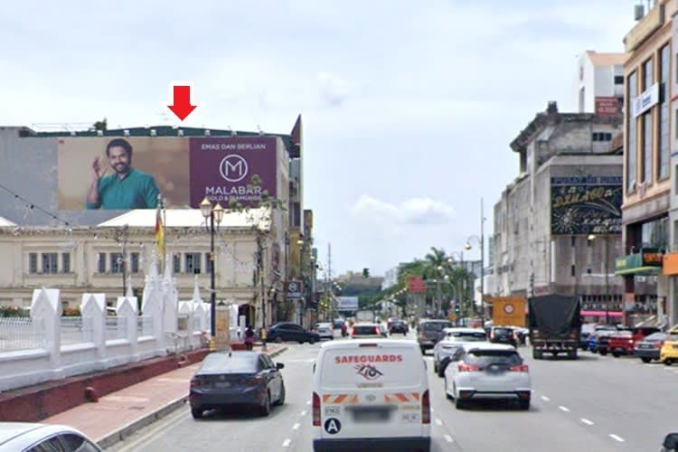1 Sided Wall-Banner Billboard at Jalan Yam Tuan, Seremban, Negeri Sembilan