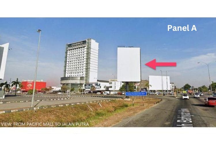 2 Sided Vertical Minipole Billboard at Sultanah Bahiyah Highway / Jalan Bandar Baru Mergong, Alor Setar, Kedah (infront Lotus's Mergong)