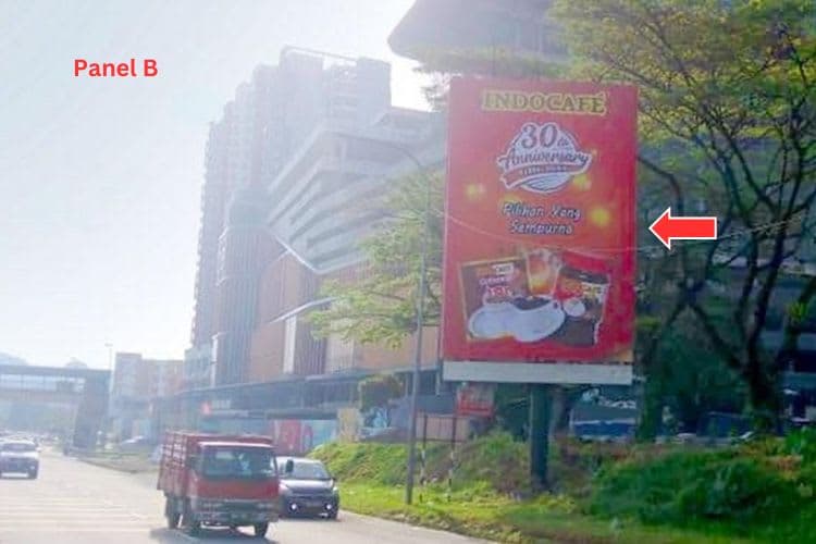 2 Sided Vertical Minipole Billboard at Jalan Kuching, Batu Caves, Selangor (beside Prima Selayang City)
