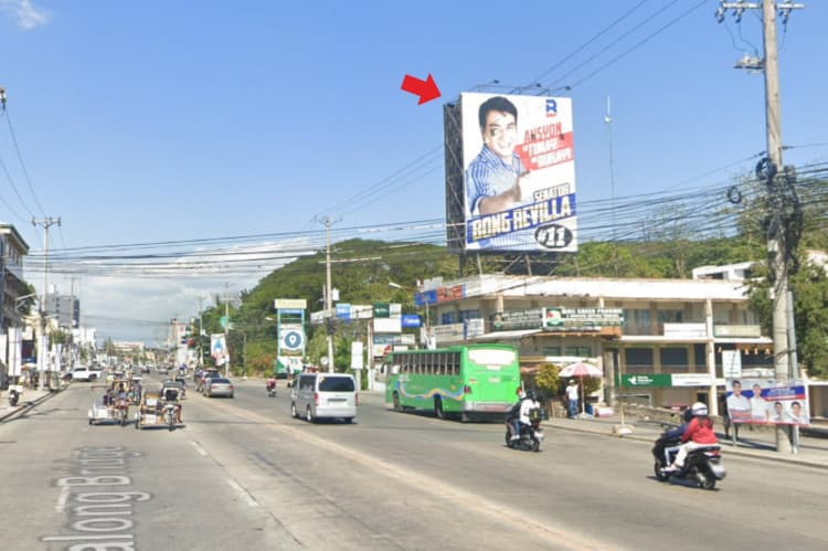 1 Sided Vertical Rooftop Billboard at Sison Bldg., McArthur Highway, Urdaneta, Pangasinan (On top of Sison Building)