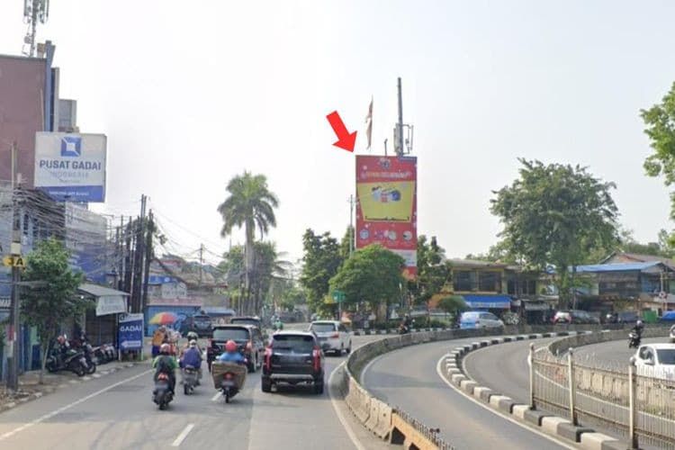 1 Panel Vertical Static Billboard at Jl. Buncit Raya Mampang Prapatan, Jakarta Selatan, DKI Jakarta  (Hatindo)