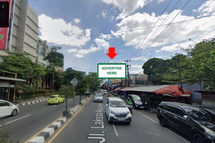 1 Panel Vertical Static Billboard at Jl. Adisucipto, Yogyakarta, Daerah Istimewa Yogyakarta 