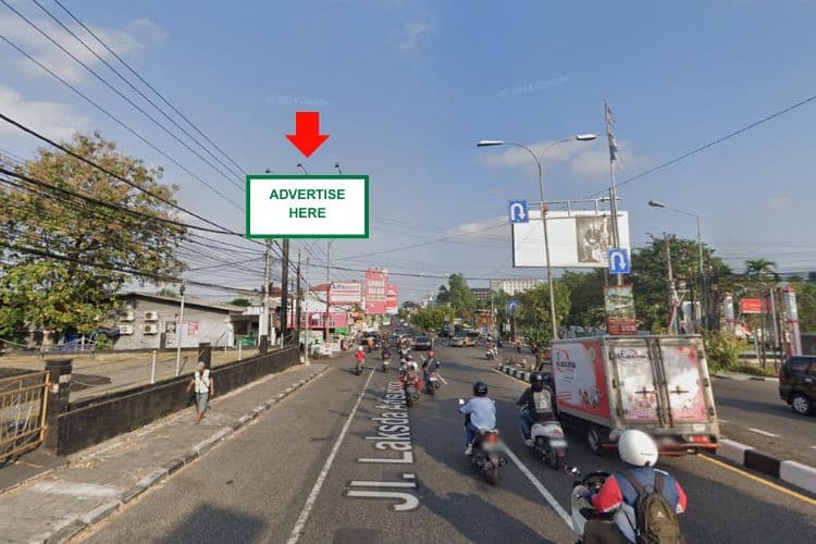1 Panel Horizontal Static Billboard at Jl. Laksda Adi Sucipto, Yogyakarta, Daerah Istimewa Yogyakarta 