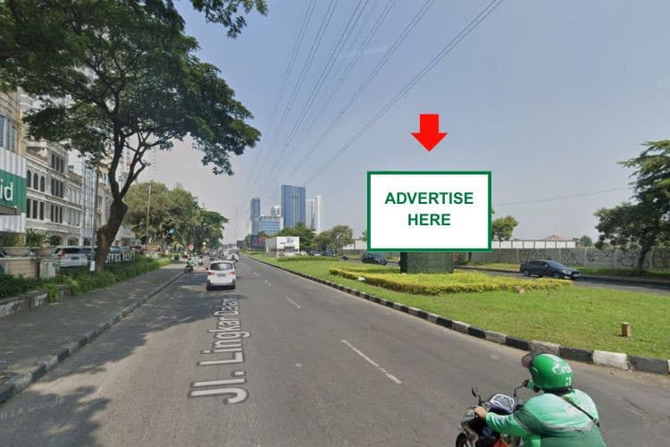 1 Panel Horizontal Videotron Billboard at Jl. Mayjend Yono Suwoyo, Surabaya, Jawa Timur  (Lenmarc Mall)