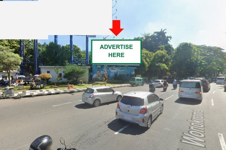 1 Panel Horizontal Static Billboard at Jl. Joyoboyo - Wonokromo, Surabaya, Jawa Timur 