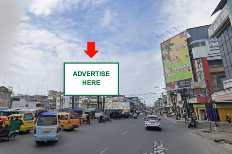 1 Panel Horizontal Static Billboard at Jl. MT Haryono, Medan, Sumatera Utara 
