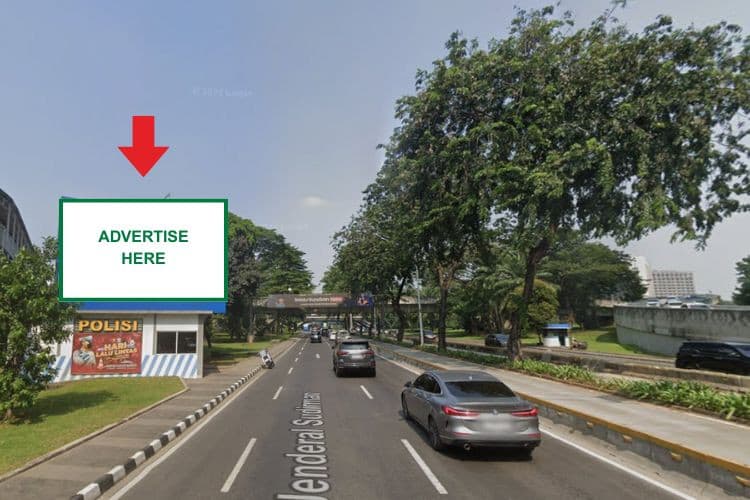 1 Panel Horizontal Videotron Billboard at Jl. Jend Sudirman, Jakarta Selatan, DKI Jakarta 