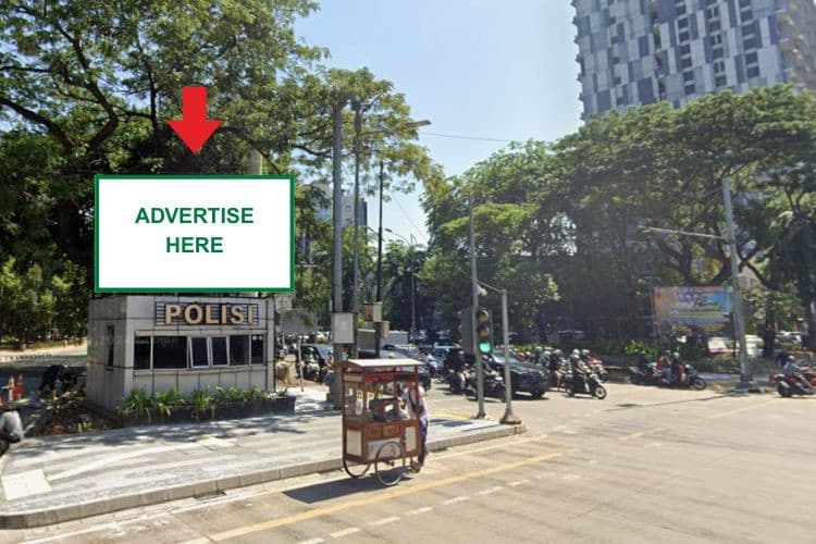 1 Panel Horizontal Videotron Billboard at Jl. Gatot Subroto Pancoran, Jakarta Selatan, DKI Jakarta 