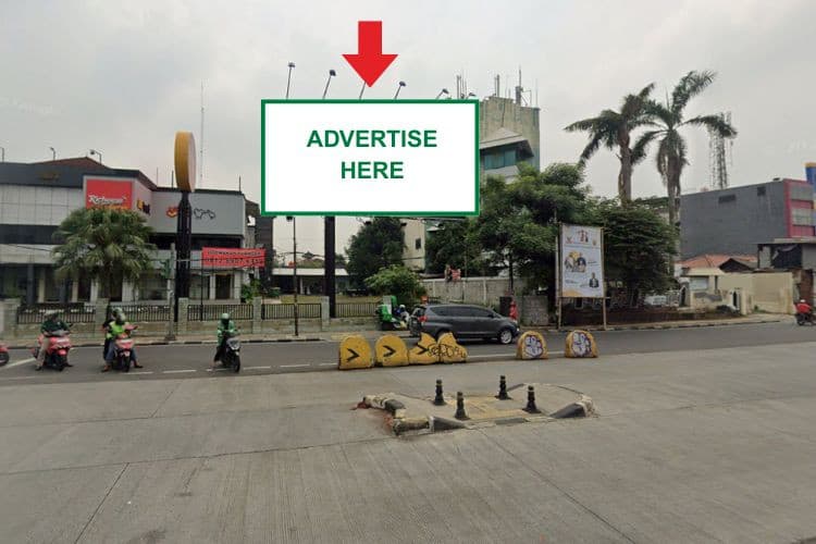 1 Panel Horizontal Static Billboard at Jl. Panjang Arteri Kelapa Dua Raya, Jakarta Barat, DKI Jakarta 