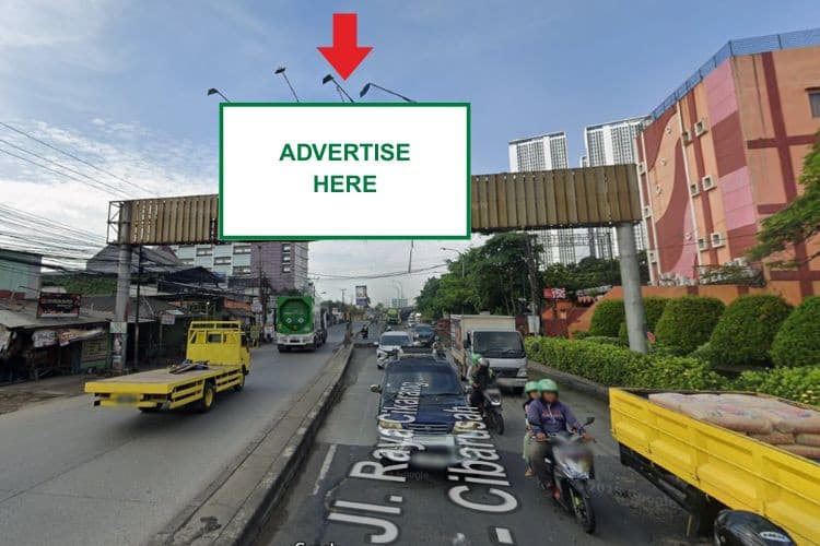 1 Sided Horizontal Bando Billboard at Jl. Raya Industri, Cikarang, Bekasi, Jawa Barat