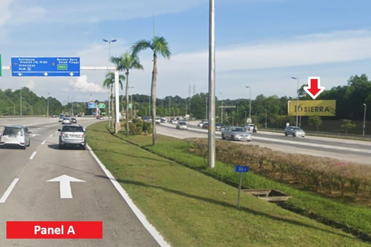 2 Sided Free Standing Billboard at LDP KM33.4, Seri Kembangan, Selangor (near Sierra)