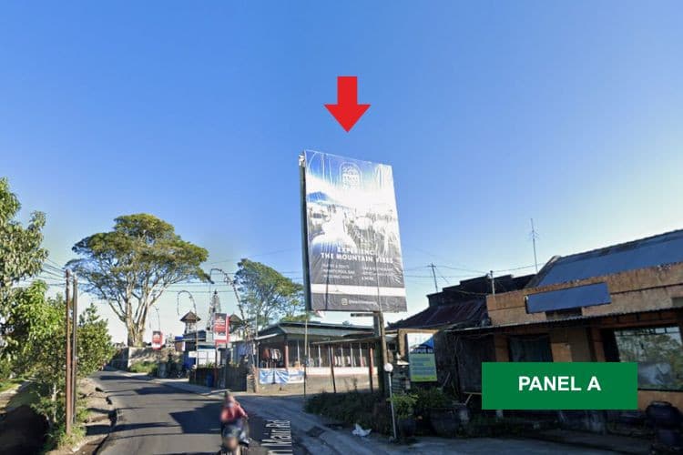 1 Sided Vertical Static Billboard at Jl. Raya Penelokan, Batur Kintamani, Bangli, Bali  (To Pura Batur)