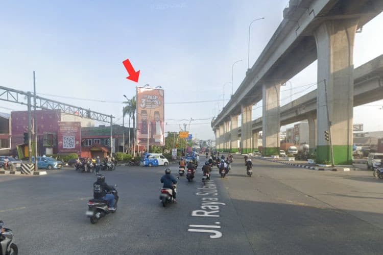 1 Panel Vertical Static Billboard at Jl. Yos Sudarto, Jakarta Utara, DKI Jakarta  (towards Terminal JICT)
