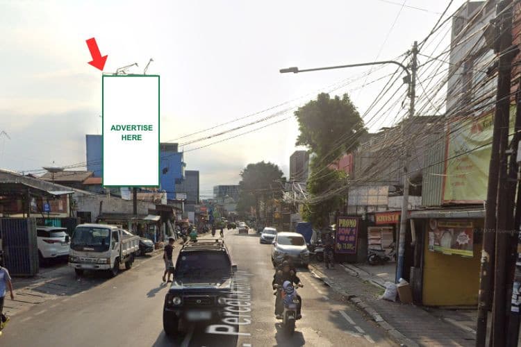1 Panel Vertical Static Billboard at Jl. Percetakan Negara, Jakarta Pusat, DKI Jakarta