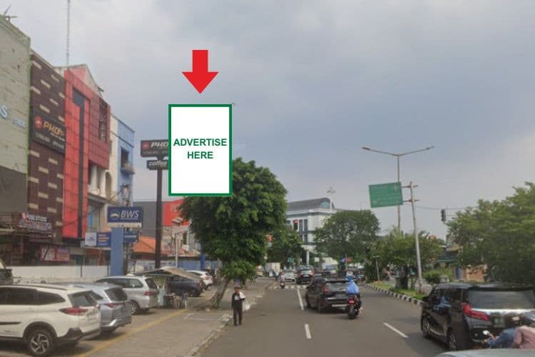 1 Panel Vertical Static Billboard at Jl. Paus - Rawamangun, Pulogadung, Jakarta Timur , DKI Jakarta 
