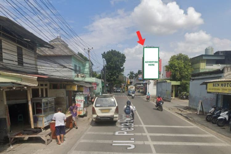 1 Panel Vertical Static Billboard at Jl. Peta Barat, Jakarta Barat, DKI Jakarta  (towards Daan Mogot)
