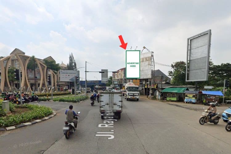 1 Panel Vertical Static Billboard at Jl. Raya Pekayon, Bekasi, Jawa Barat  (towards Pekayon)