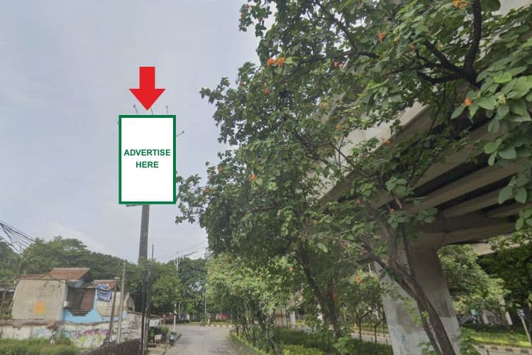 1 Panel Vertical Static Billboard at Jl. TB Simatupang, Jagakarsa, Jakarta Selatan, DKI Jakarta  (Flyover Jagakarsa)
