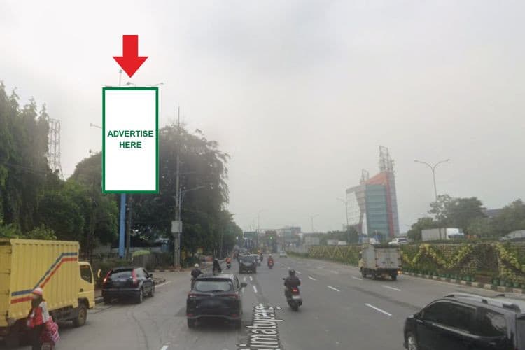 1 Panel Vertical Static Billboard di Jl. TN Simatupang, Jagakarsa, Jakarta Selatan, DKI Jakarta 