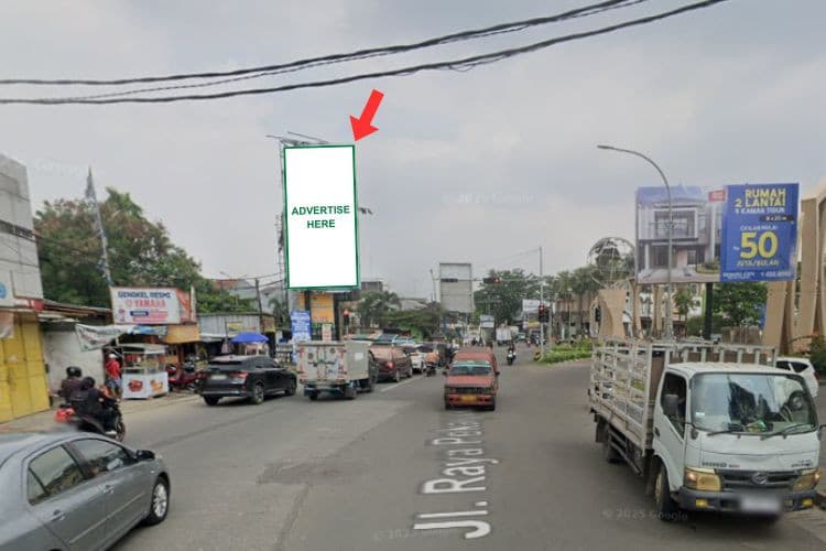 1 Panel Vertical Static Billboard at Jl. Raya Pekayon, Bekasi, Jawa Barat  (towards Jatiasih)