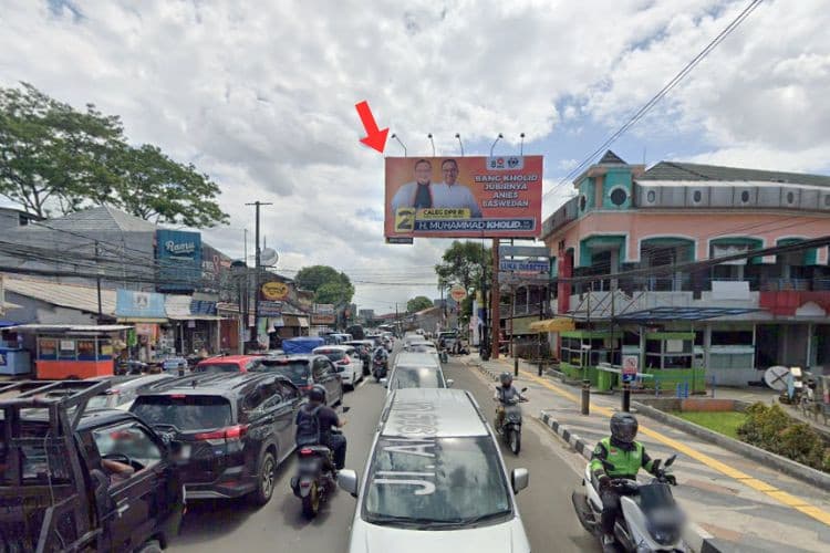 1 Panel Horizontal Static Billboard at Jl. Komjen Pol M Jasin, Depok, Jawa Barat  (towards Kelapa Dua)