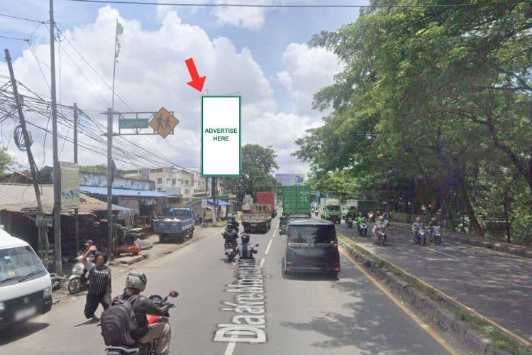1 Panel Vertical Static Billboard at Jl. Daan Mogot, Tangerang, Banten (towards Kalideres)