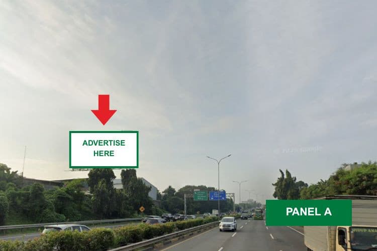 2 Sided Horizontal Static Billboard at Jl. Tol Lkr Timur KM 42+200, Bekasi, Jawa Barat 