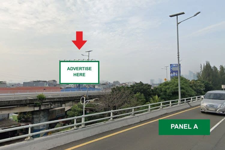 1 Sided Horizontal Static Billboard at Jl. Prof. Dr. Satria Latumenten, Jakarta Barat, DKI Jakarta 