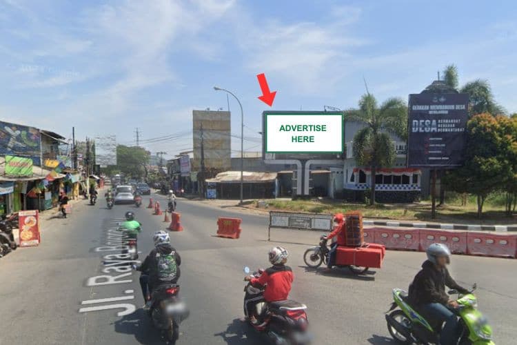 1 Panel Horizontal Videotron Billboard at Jl. Raya Bojongsoang, Bandung, Jawa Barat