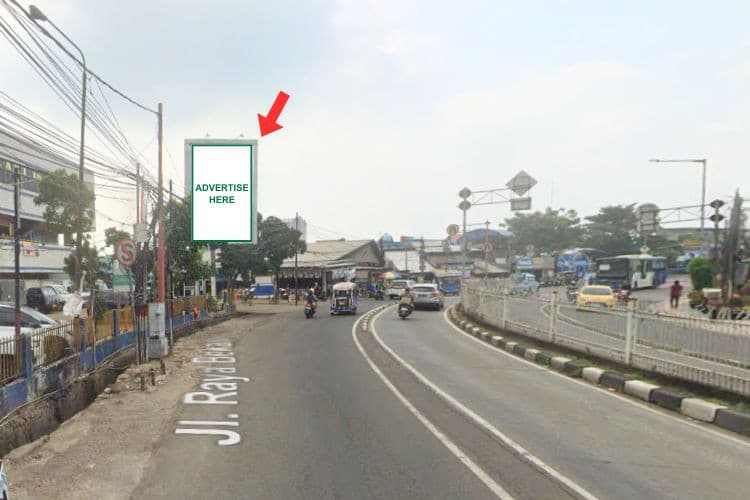 1 Panel Vertical Static Billboard at Jl. Raya Bekasi, Jakarta Timur , DKI Jakarta  (near Pasar Jaya Pulogadung)