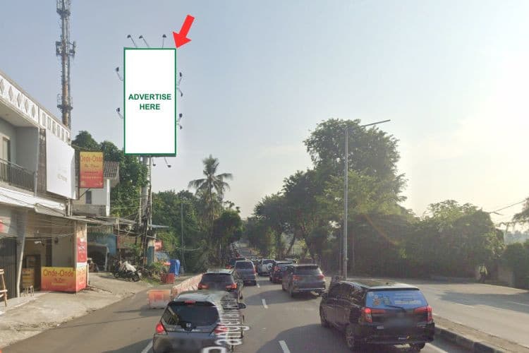 1 Panel Vertical Static Billboard at Jl. Pangeran Antasari, Jakarta Selatan, DKI Jakarta