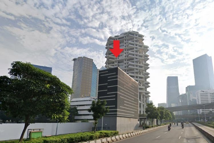 3 Sided Horizontal LED Robotic Billboard at Jl. Jenderal Sudirman, Jakarta Selatan, DKI Jakarta  (Nearby Bendungan Hilir Station)
