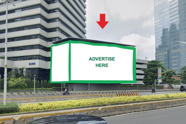 Horizontal LED Robotic Billboard at Jl. Jenderal Sudirman, Jakarta Selatan, DKI Jakarta  (Nearby Setiabudi MRT Station)