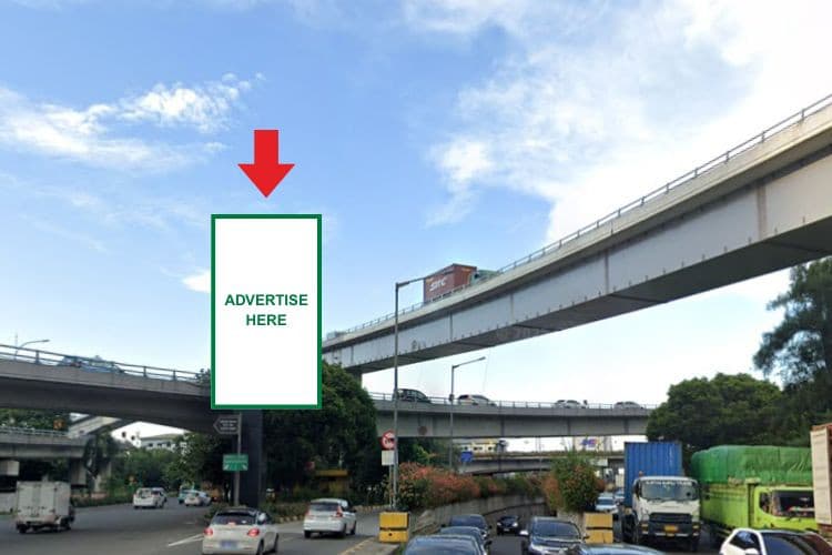 1 Panel Vertical Videotron Billboard at Tol Kebon Jeruk - Tomang, Jakarta Barat, DKI Jakarta 