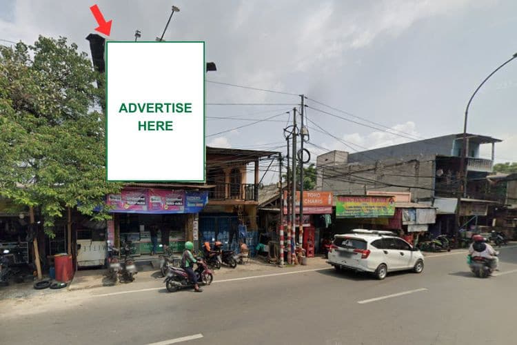 1 Panel Vertical Static Billboard at Jl. Raya Cakung Cilincing Barat, Jakarta Timur , DKI Jakarta