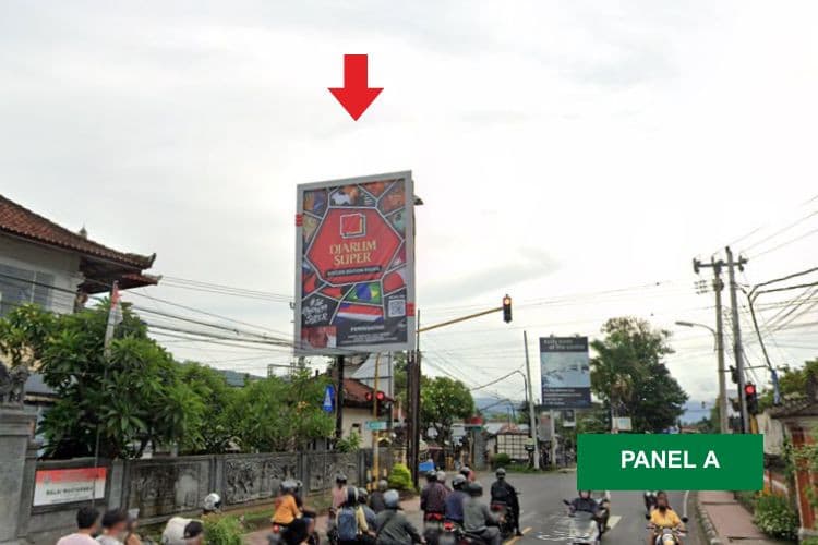 1 Sided Vertical Baliho Billboard at Jl. Raya Singaraja, Singaraja, Bali 