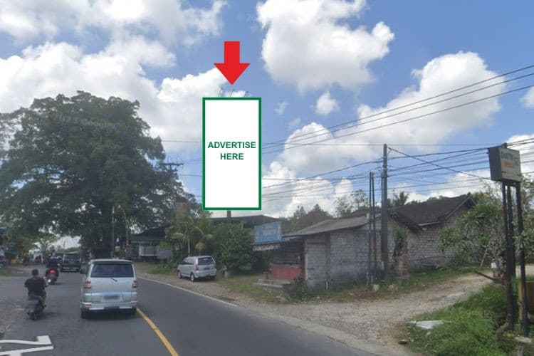 1 Panel Vertical Baliho Billboard at Jl. Raya Denpasar Gilimanuk, Tabanan, Bali 