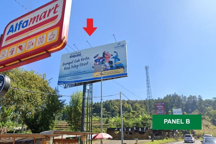 1 Sided Horizontal Static Billboard at Jl. Baturiti Bedugul, Tabanan, Bali