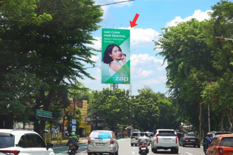 1 Panel Vertical Static Billboard at Jl. Raya Casablanca, Jakarta Selatan, DKI Jakarta  (near Kota Kasablanka)