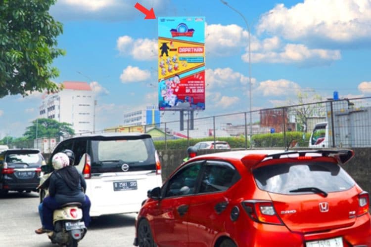 1 Sided Vertical Static Billboard at Jl. Arjuna Selatan / Jakarta-Merak Toll Road, Jakarta Barat, DKI Jakarta  (to Jakarta)