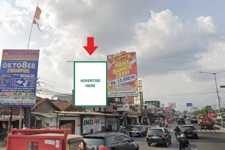 1 Panel Vertical Static Billboard at Jl. Majapahit, Yogyakarta, Daerah Istimewa Yogyakarta  (O Crossroads)