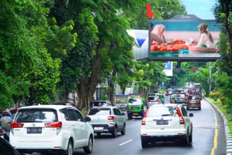1 Sided LED JPO Billboard at Jl. Pajajaran Bogor, Bogor, Jawa Barat  (To  Jl. Tol Jagorawi)
