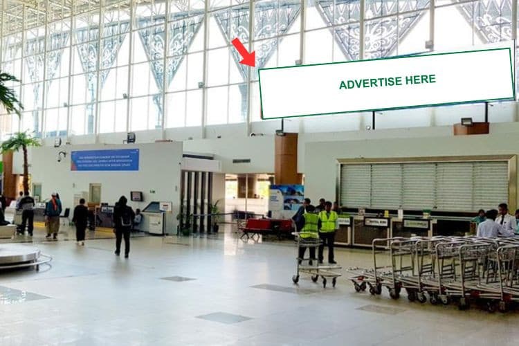1 Panel Horizontal Airport Lightbox Billboard at Supadio International Airport, Pontianak, Kalimantan Barat  (Arrival Exit Area)