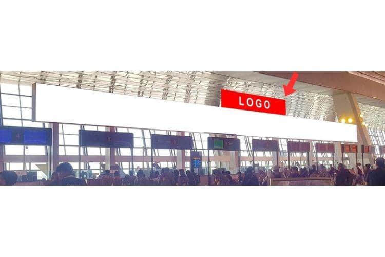 1 Panel Horizontal Airport Lightbox Billboard at Soekarno Hatta International Airport, Tangerang, Banten (Terminal 3 Departure Area)