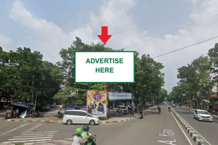 1 Panel Horizontal Static Billboard di Jl. A Yani, Bandung, Jawa Barat 