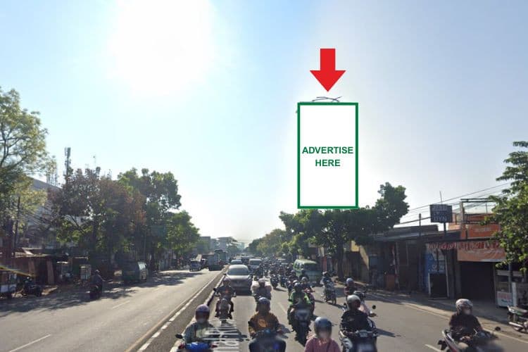 1 Panel Static Billboard at Jl. Soekarno Hatta, Bandung, Jawa Barat  (To Moch Toha)