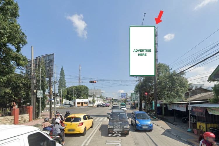 1 Sided Vertical Static Billboard di Jl. Soekarno Hatta / Jl. Cebongan Raya, Salatiga, Jawa Tengah  (opposite Tingkir Police Station)