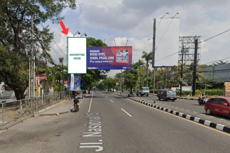 1 Panel Vertical Static Billboard at Jl. Raya Solo - Yogyakarta, Sleman, Daerah Istimewa Yogyakarta  (near Kantor Imigrasi)