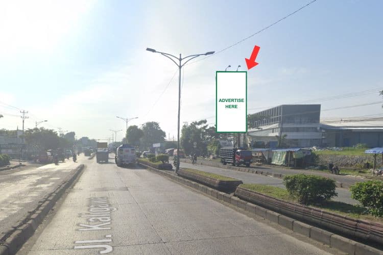 1 Sided Vertical Static Billboard at Jl. Kaligawe, Semarang, Jawa Tengah  (To Demak / Dukun)